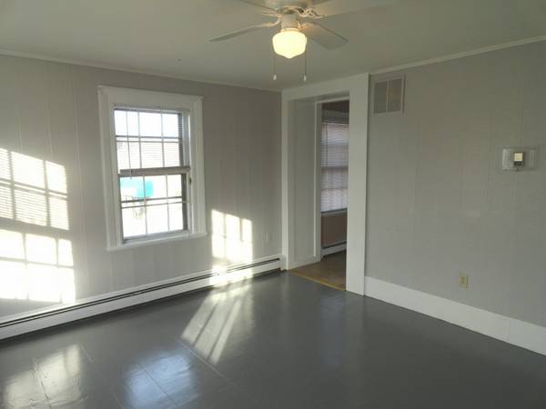 Living Room with Kitchen Entrance